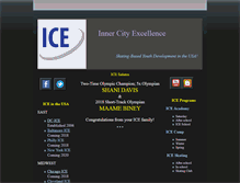 Tablet Screenshot of innercityexcellence.org